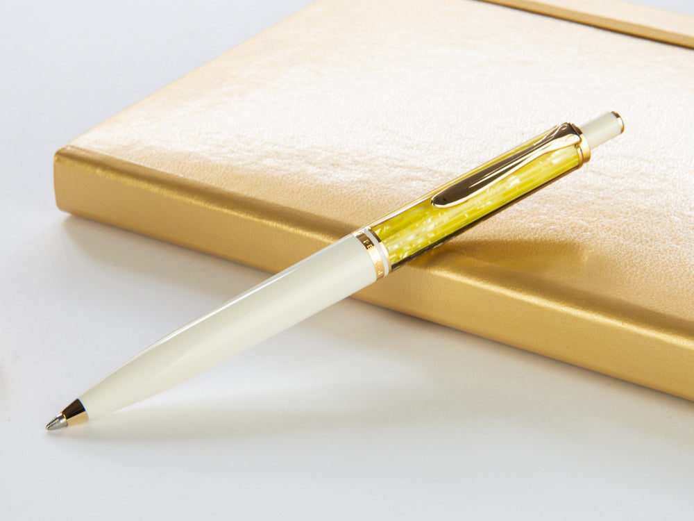 Pelikan K400 Ballpoint pen, Tortoiseshell, Gold trim, 935379