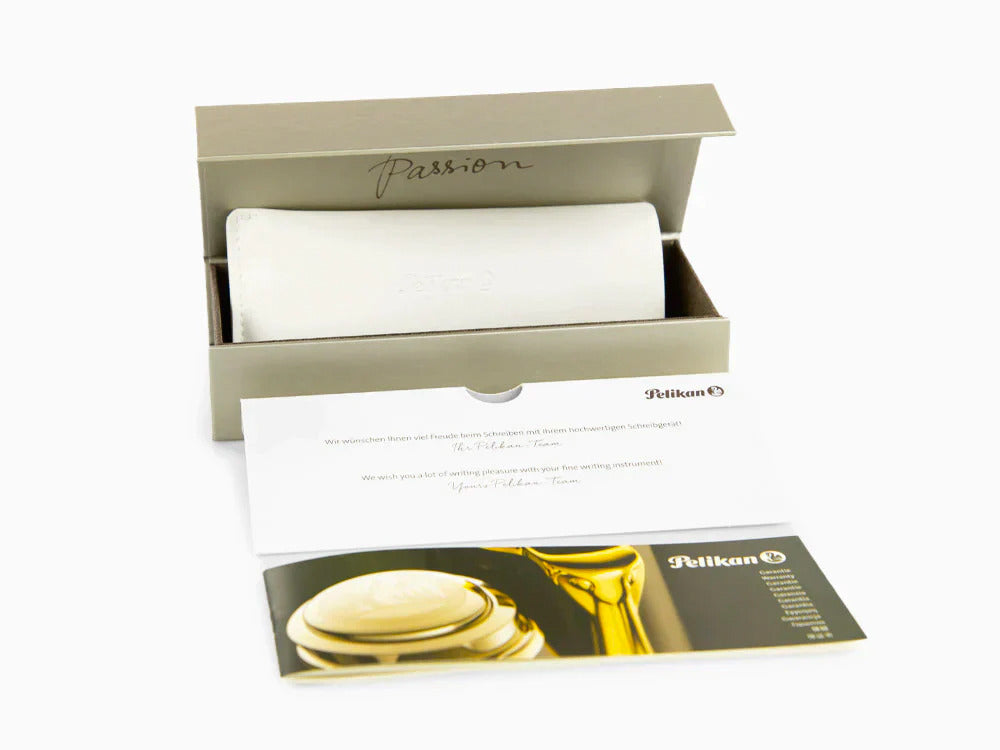 Pelikan K800 Ballpoint pen, Black and blue, Gold trim, 987842