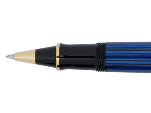 Pelikan R600 Rollerball pen, Blue Resin, Gold trim, 988246