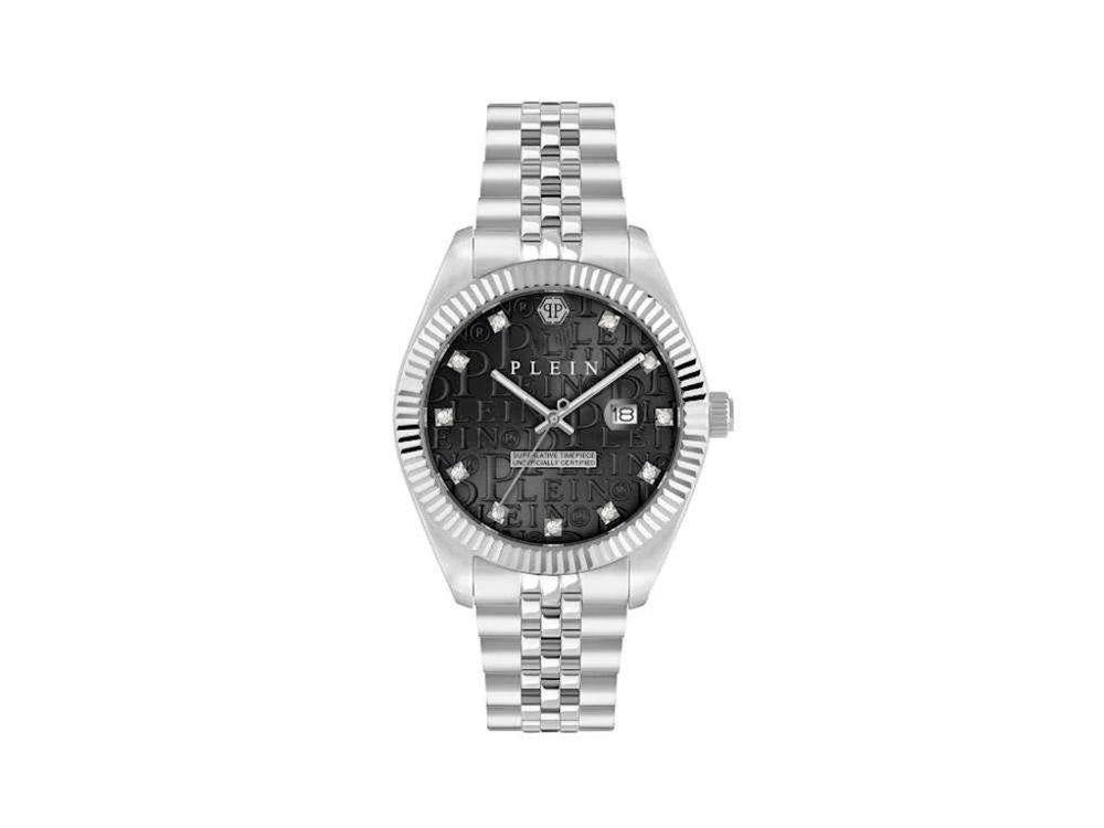 Philipp Plein Date Superlative Quartz Watch, Black, 41mm, PWMFA0125