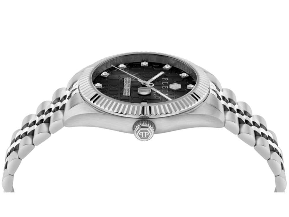 Philipp Plein Date Superlative Quartz Watch, Black, 41mm, PWMFA0125