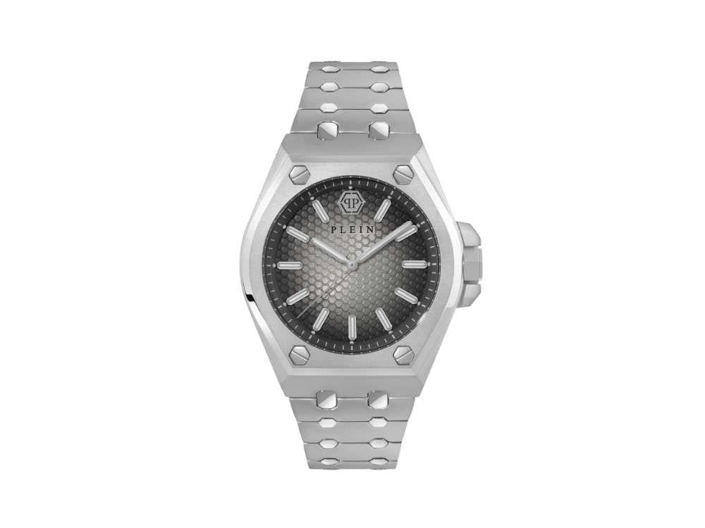 Philipp Plein Extreme Gent Quartz Watch, Grey, 43 mm, Mineral crystal, PWPMA0124