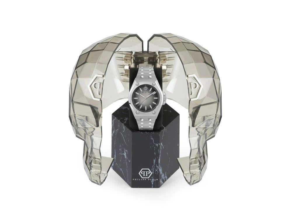 Philipp Plein Extreme Gent Quartz Watch, Grey, 43 mm, Mineral crystal, PWPMA0124