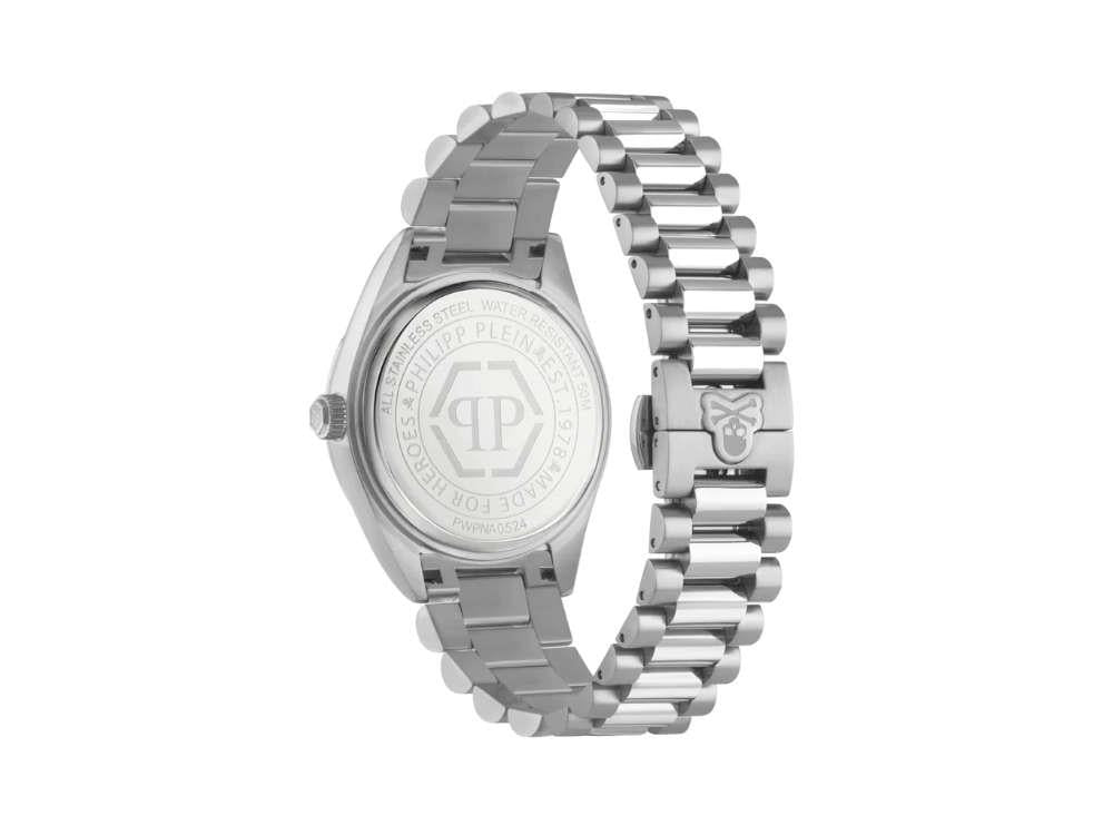 Philipp Plein Date Superlative Quartz Watch, Blue, 42 mm, PWPNA0524