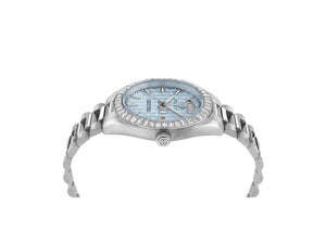 Philipp Plein Date Superlative Quartz Watch, Blue, 42 mm, PWPNA0524