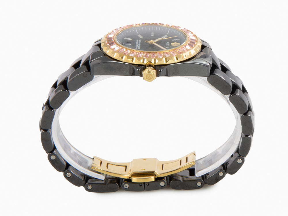 Philipp Plein Heaven Quartz Watch, Ceramic, Black, 38 mm, PWPPA0324