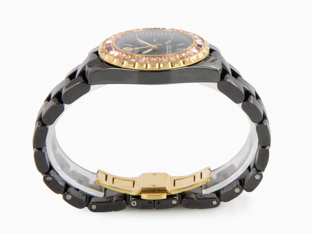 Philipp Plein Heaven Quartz Watch, Ceramic, Black, 38 mm, PWPPA0324