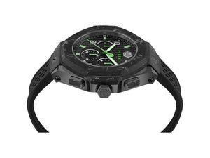 Philipp Plein Chrono Royal Quartz Watch, PVD, Black, 46 mm, PWPRA0624