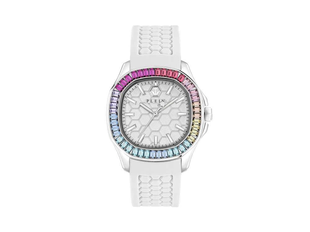 Philipp Plein Lady Quartz Watch, White, 38 mm, Mineral crystal, PWTAA0223