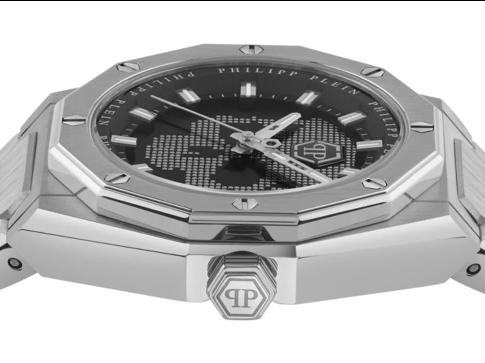 Philipp Plein Plein Deluxe Quartz Watch, Black, 44 mm,  PWWGA0126