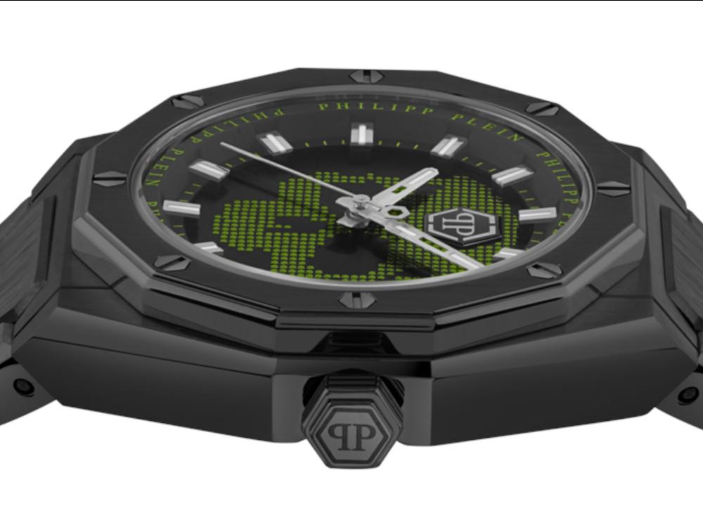 Philipp Plein Plein Deluxe Quartz Watch, Black, 44 mm, PWWGA0226