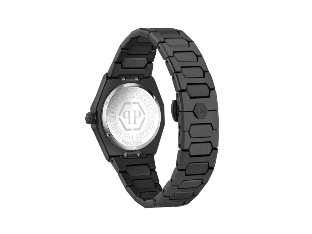 Philipp Plein Plein Deluxe Quartz Watch, Black, 44 mm, PWWGA0226