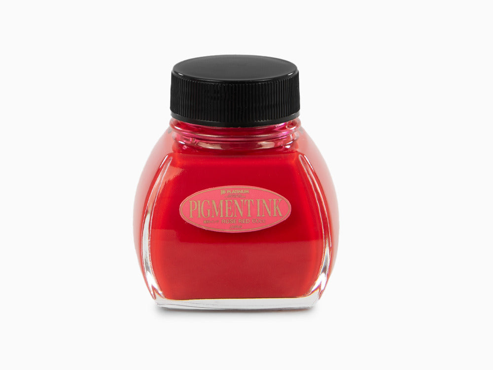 Platinum Ink Bottle, 60ml. Red, Pigment ink