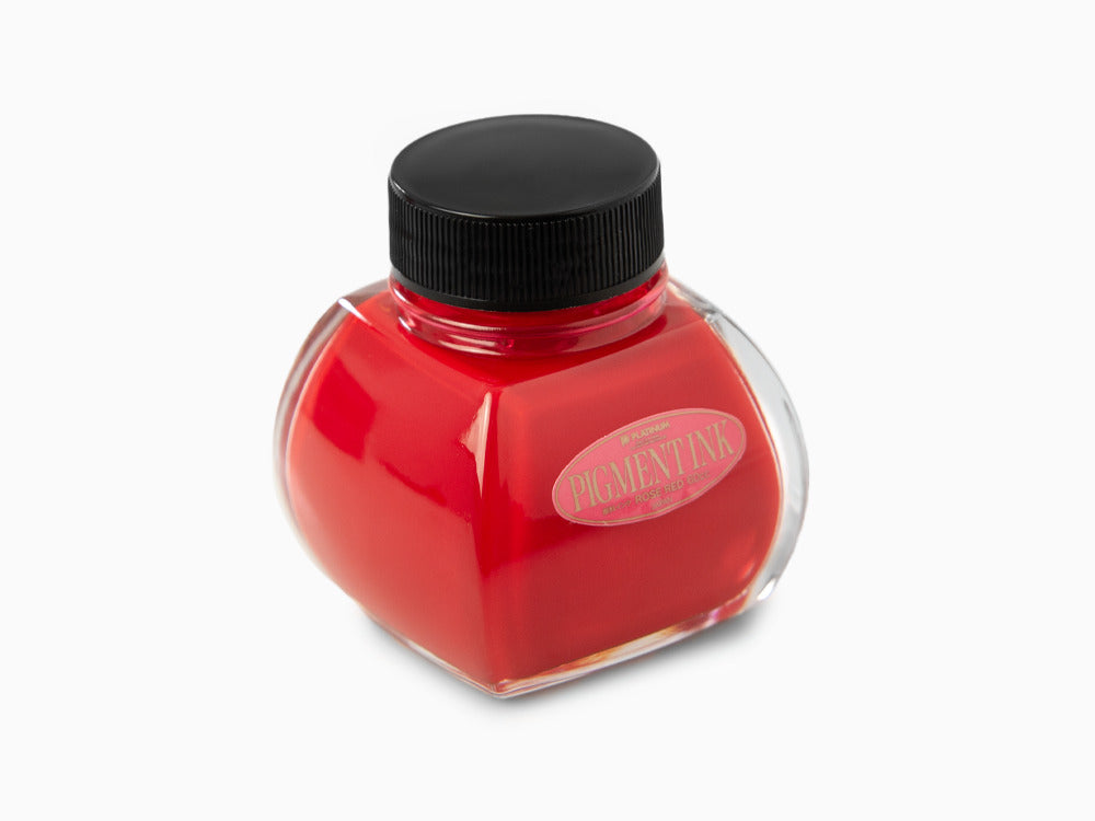 Platinum Ink Bottle, 60ml. Red, Pigment ink