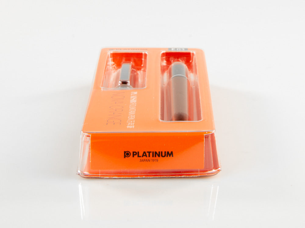 Platinum Plaisir Fountain Pen Nova Orange, Aluminium, PGB-1000-25
