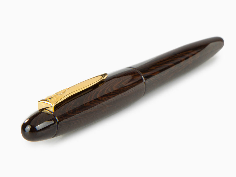 Platinum Izumo Fountain Pen, Brown, Tagayasan wood, PIZ-50000T-21