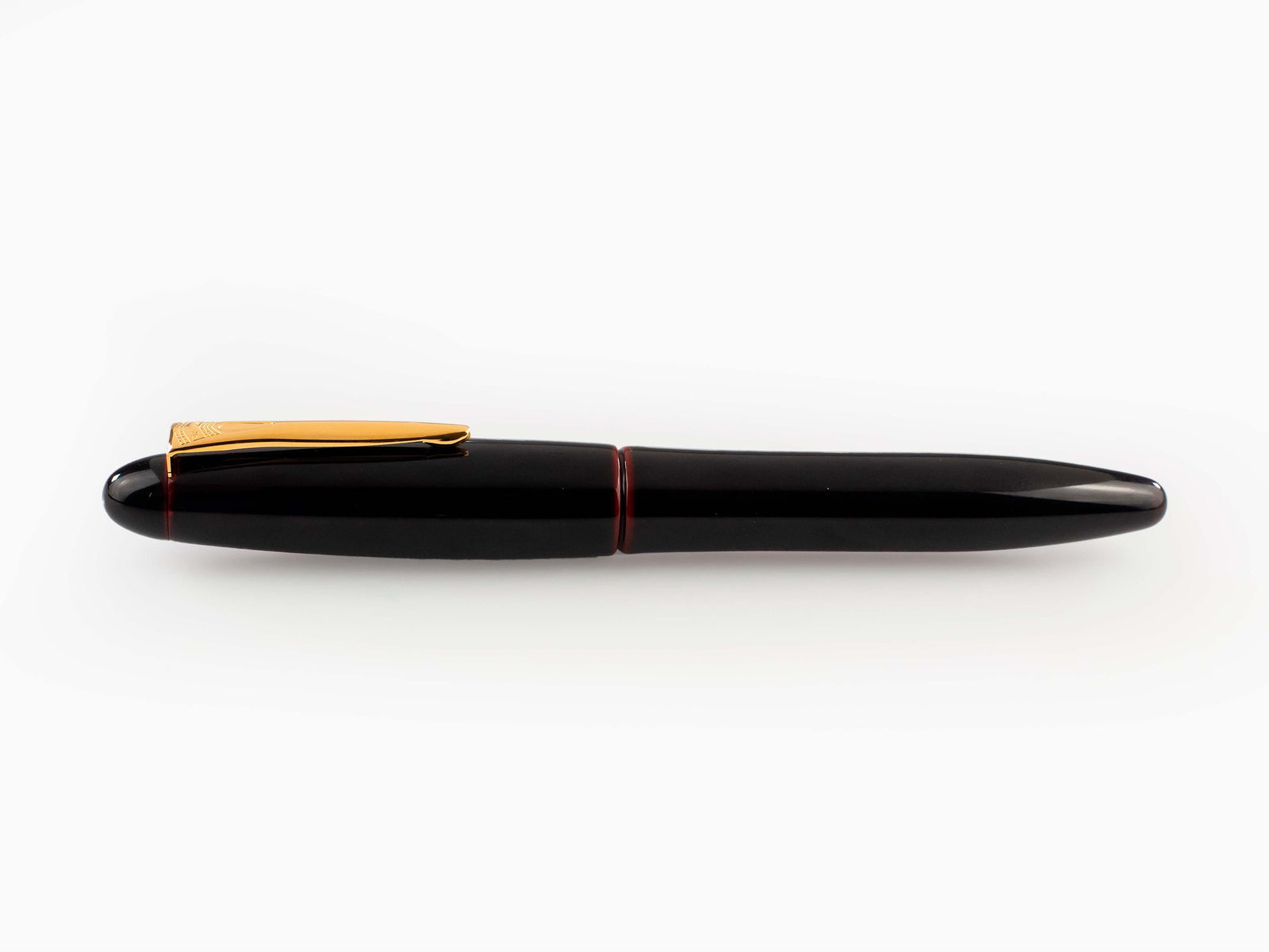 Platinum Izumo Fountain Pen, Red, Ebonite, Tamenuri PIZ-55000-28
