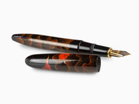 Platinum Izumo Fountain Pen, Black,Ginsen Yakumo Ginsen Yakumo #91Nib Sizes: Medium Broad - Image 3