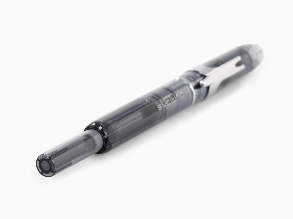 Platinum Curidas Fountain Pen, Retractable, Graphite Smoke, PKN-7000-7