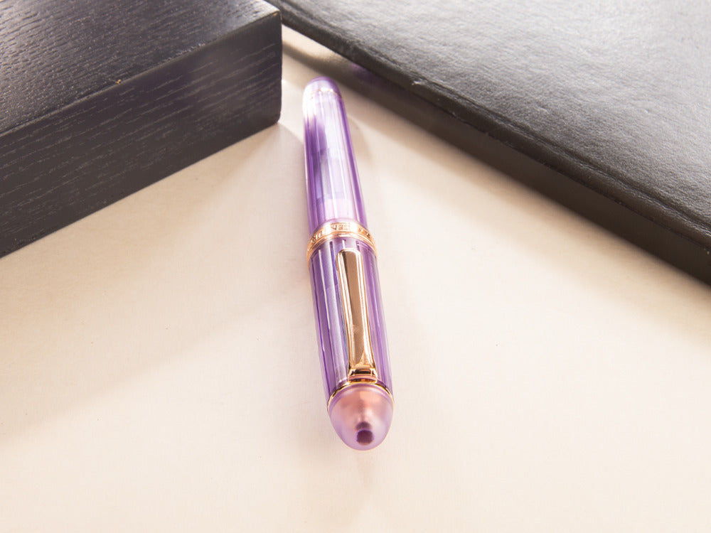 Platinum Century  Nice Lavande Fountain Pen, Rose Gold, PNB-20000R-87