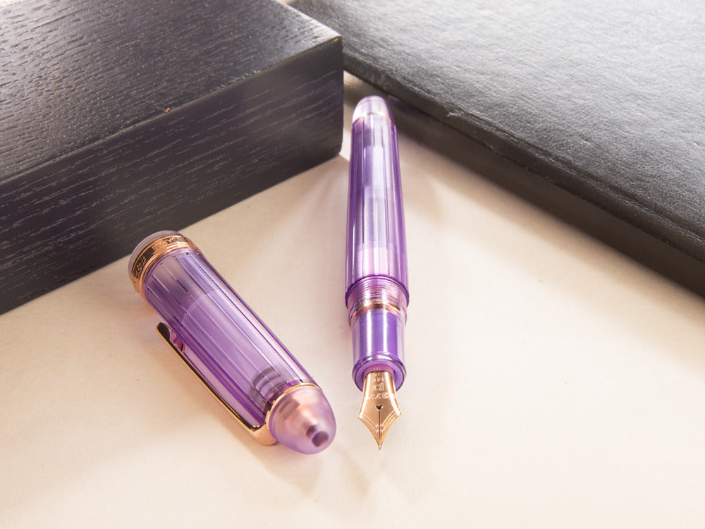 Platinum Century  Nice Lavande Fountain Pen, Rose Gold, PNB-20000R-87