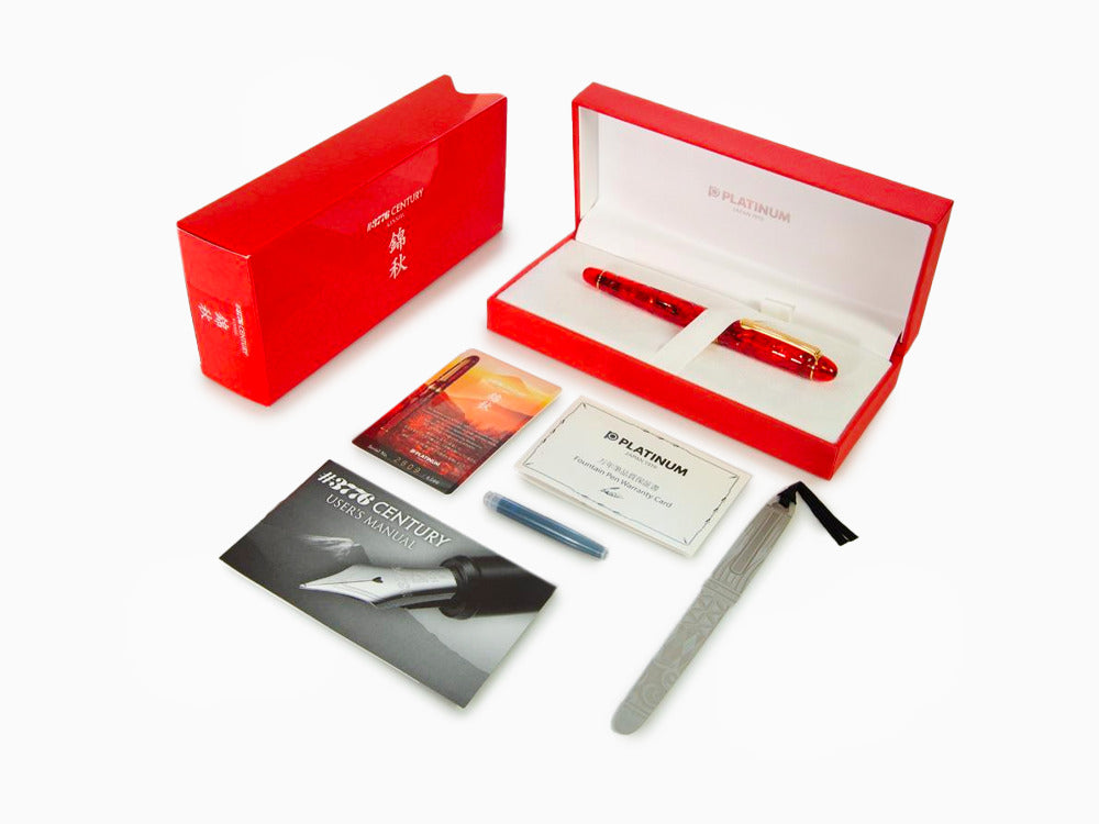 Platinum 3776 Century Kinshu Fountain Pen, Resin, PNB-360000SK-13