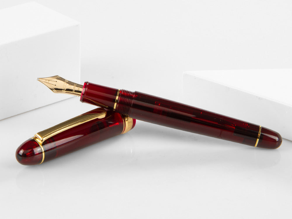 Platinum Fountain Pen, Century Music Burgundy, PNBM-20000-71