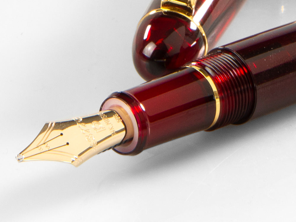 Platinum Fountain Pen, Century Music Burgundy, PNBM-20000-71