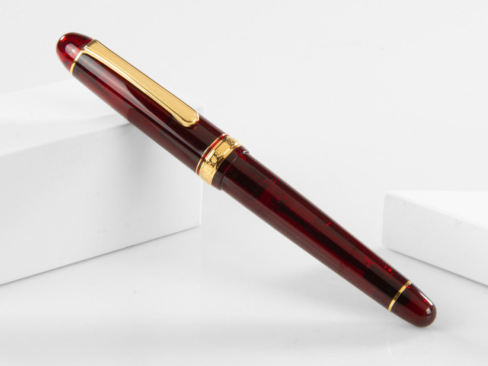 Platinum Fountain Pen, Century Music Burgundy, PNBM-20000-71