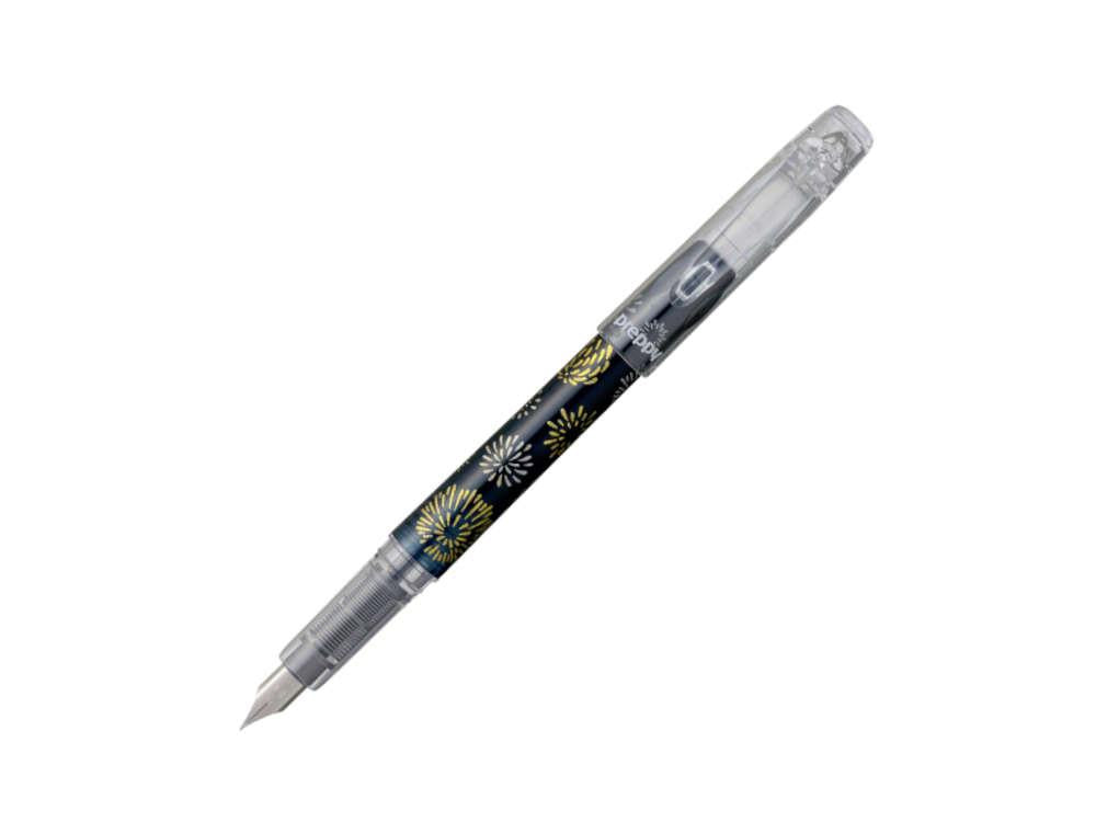 Platinum Preppy WA Hanabi Fountain Pen, Black, PSQ-1300-3