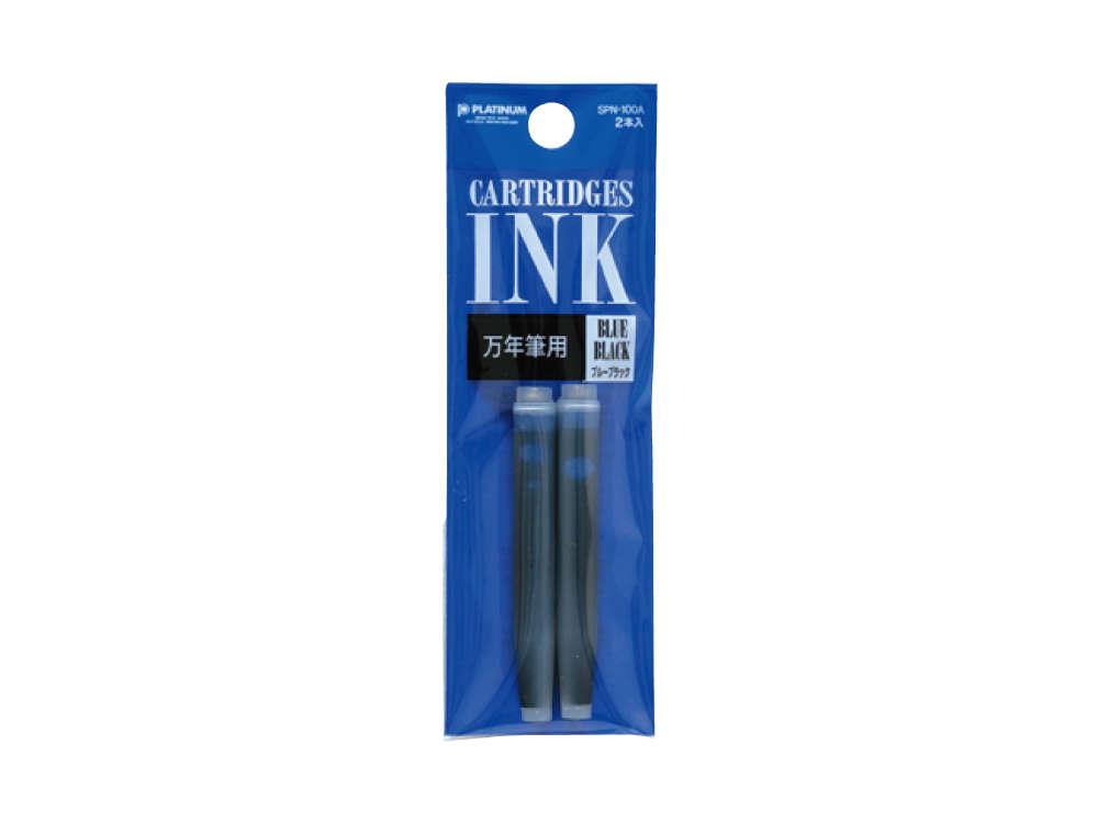 2 Platinum Ink cartridges, Blue-Black, SPN-100A-3