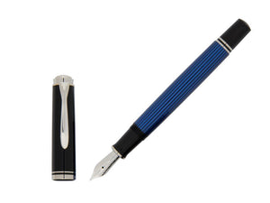 Pelikan Fountain Pen Souverän M405 - Black & Blue, 932822