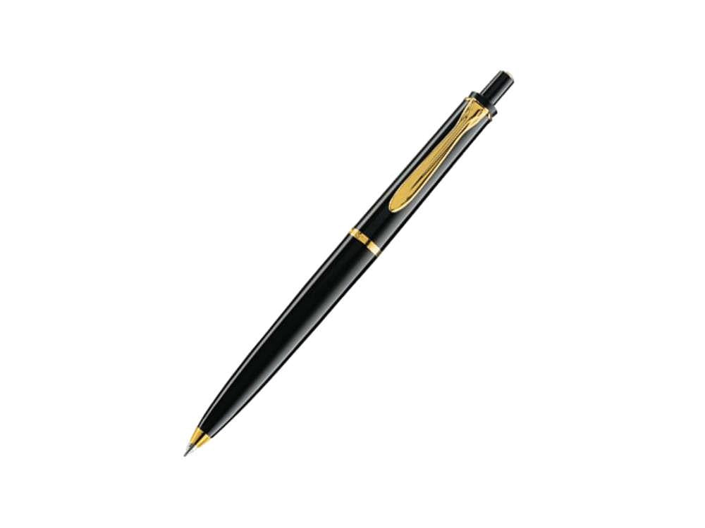 Pelikan K200 Ballpoint pen, Black, Gold trim, 996686