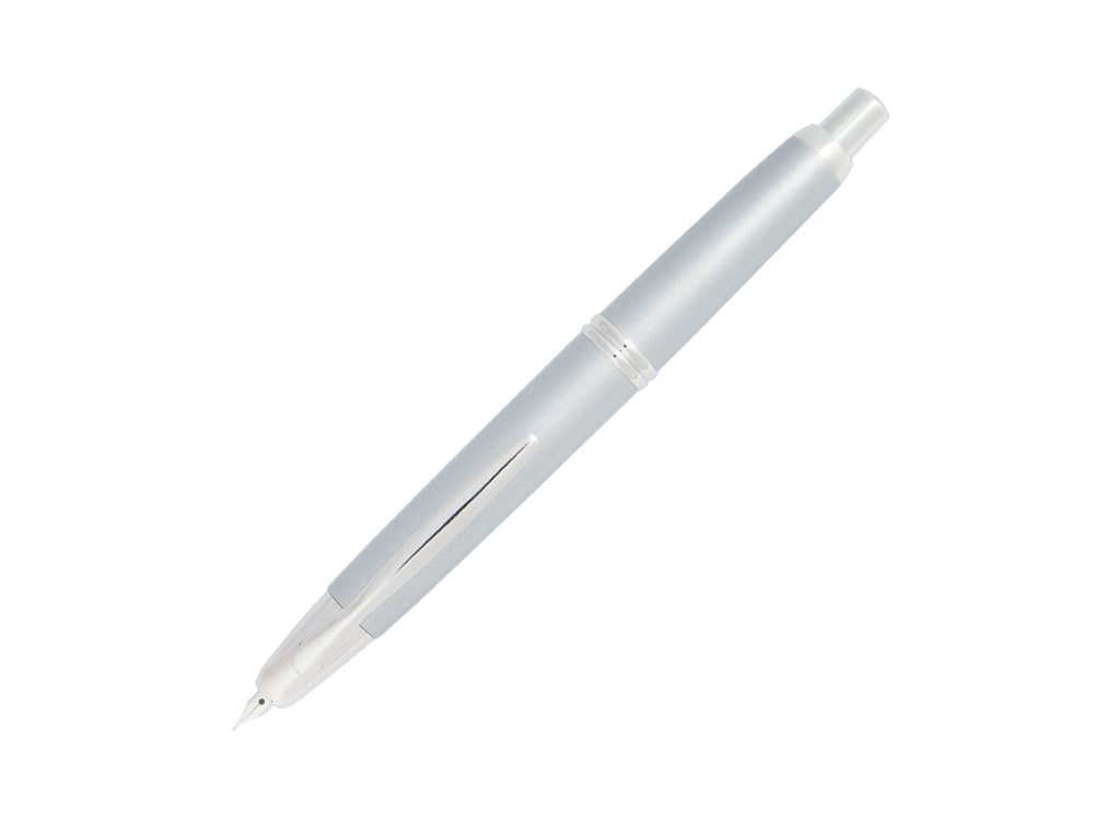 Pilot Capless Retractable Fountain Pen, Chrome, Lacquer