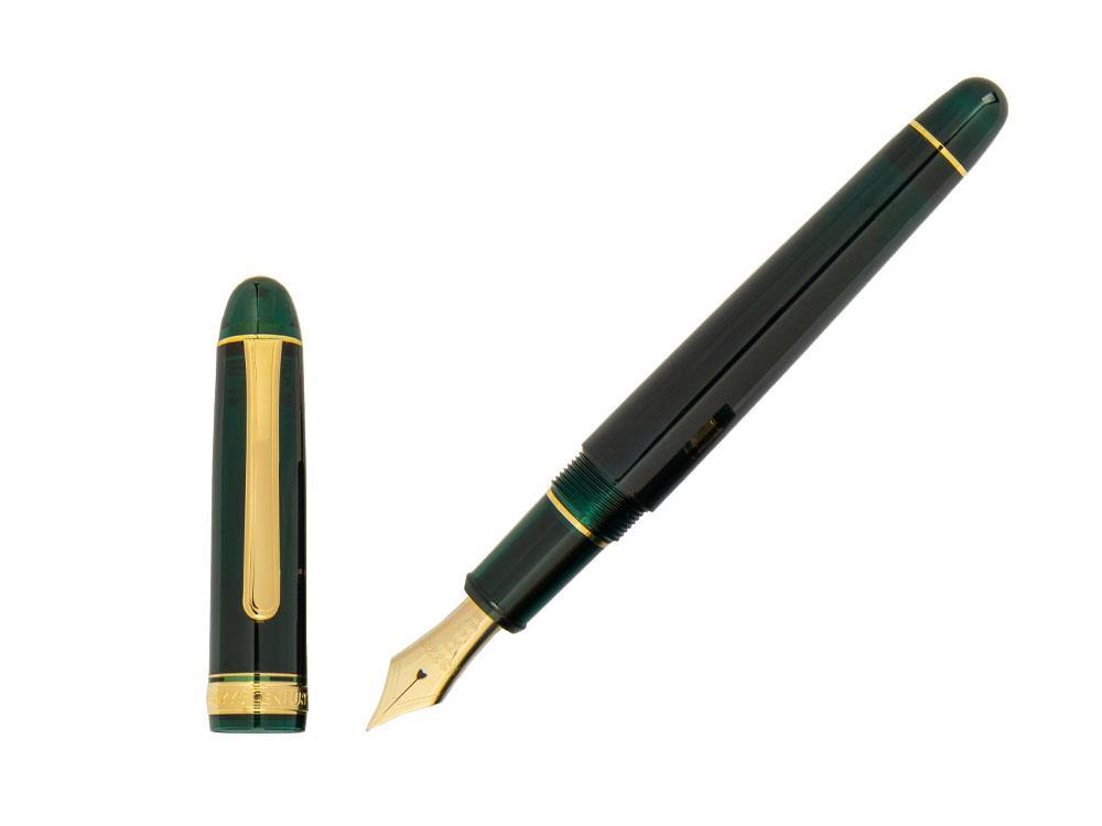 Platinum Century Laurel Green Fountain Pen, Resin, PNB-15000A-41