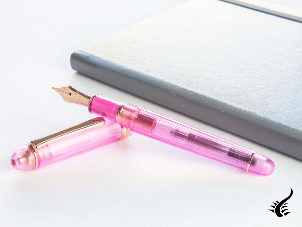 Platinum Century Lilas Fountain Pen, Resin, Rose gold, PNB-20000R-22