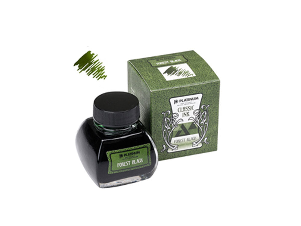 Platinum Ink Bottle, 60ml, Forest Black, INKK-2000-44