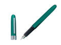 Platinum Plaisir Fountain Pen, Aluminium, Teal Green 2020, PGB-1500-45