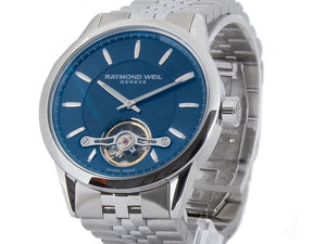 Raymond Weil Freelancer Automatic Watch, 42 mm, Blue, 10 atm, 2780-ST-50001
