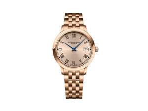 Raymond Weil Toccata Ladies Rose Gold PVD Quartz Watch, 34 mm, 5385-P5-00859