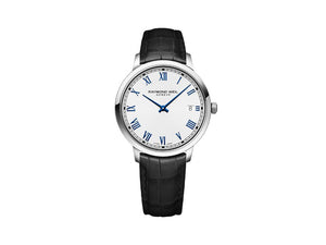 Raymond Weil Toccata Men's Classic Quartz Watch, White, 42 mm, 5585-STC-00353