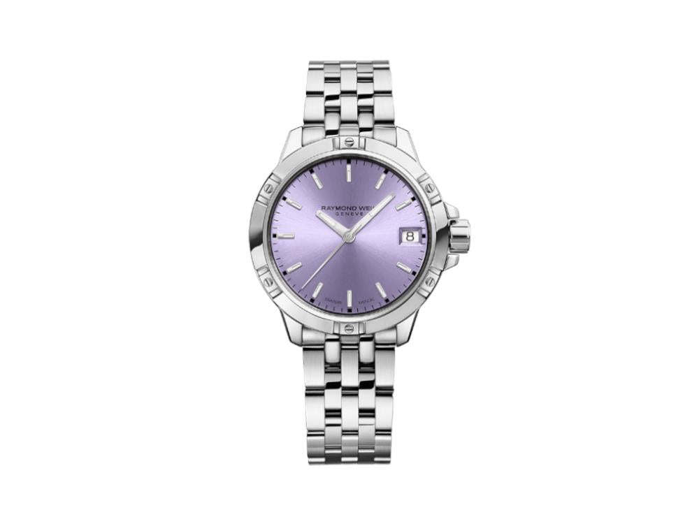Raymond Weil Tango Ladies Quartz Watch, Lavender, 30 mm, 5960-ST-46001