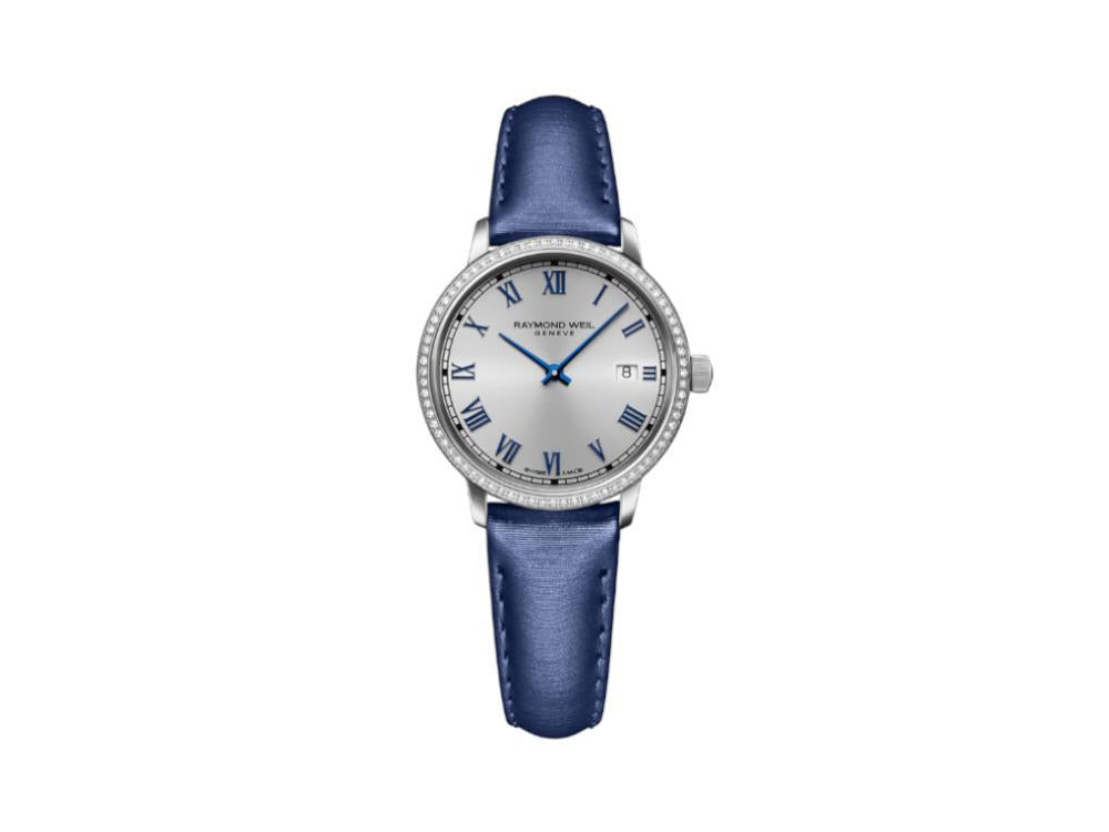 Raymond Weil Toccata Ladies 76 Diamonds Quartz Watch, 29 mm, 5985-SCS-00653