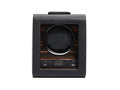 WOLF Roadster Watch winder, 1 Watch, Black, Vegan Leather, 457056