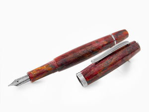 Scribo La Dotta Turrita Fountain Pen, 14K Limited Edition, DOTFP09RT1403