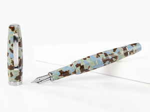 Scribo Feel Graniglia Fountain Pen, 14K, Limited Edition, FEEFP25PL1403