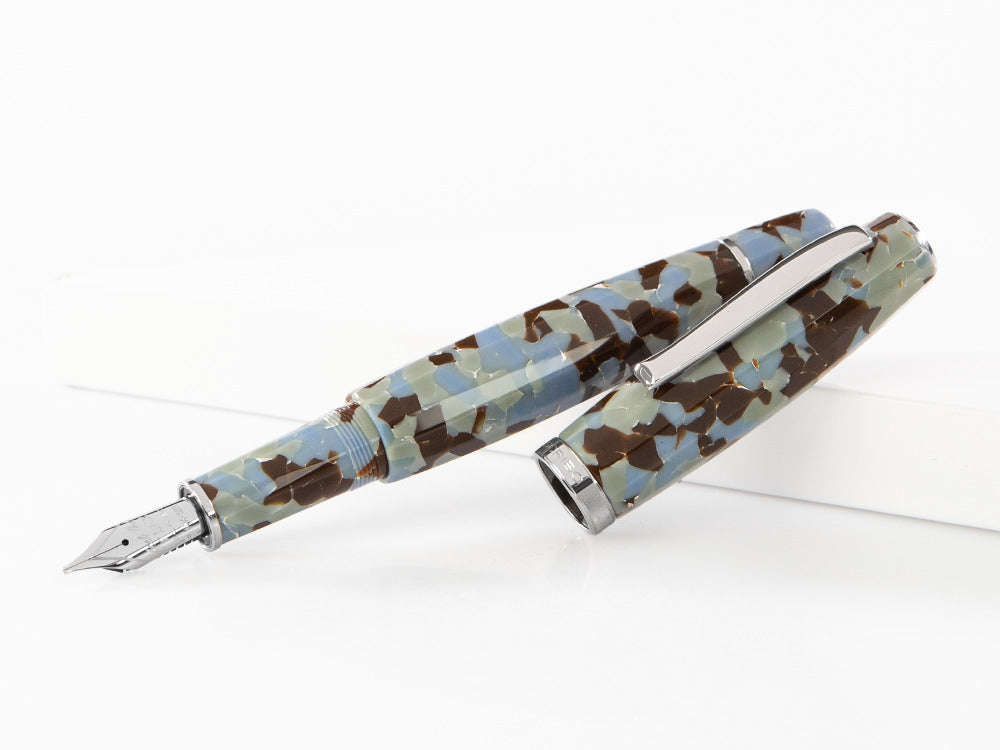 Scribo Feel Graniglia Fountain Pen, 14K, Limited Edition, FEEFP25PL1403