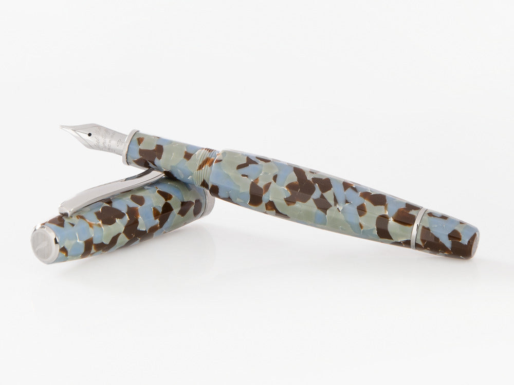 Scribo Feel Graniglia Fountain Pen, 14K, Limited Edition, FEEFP25PL1403