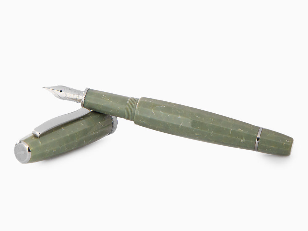 Scribo Feel Verde Antico Fountain Pen, 18K, Limited Ed, FEEFP26PL1803
