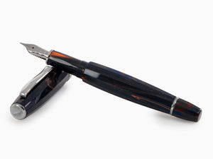 Scribo Feel Blu Califfo Fountain Pen, 18K, Limited Edition FEEFP30RT1803